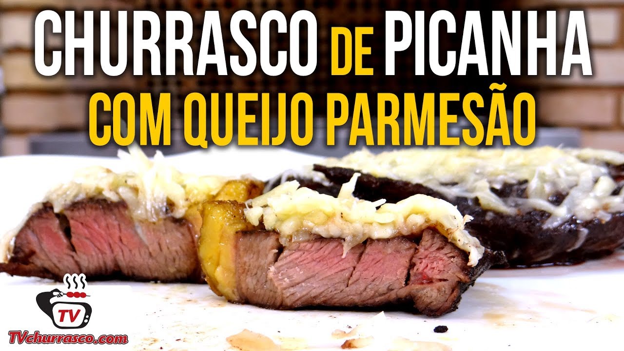 Churrasco de Picanha com Queijo Parmesão - Tv Churrasco