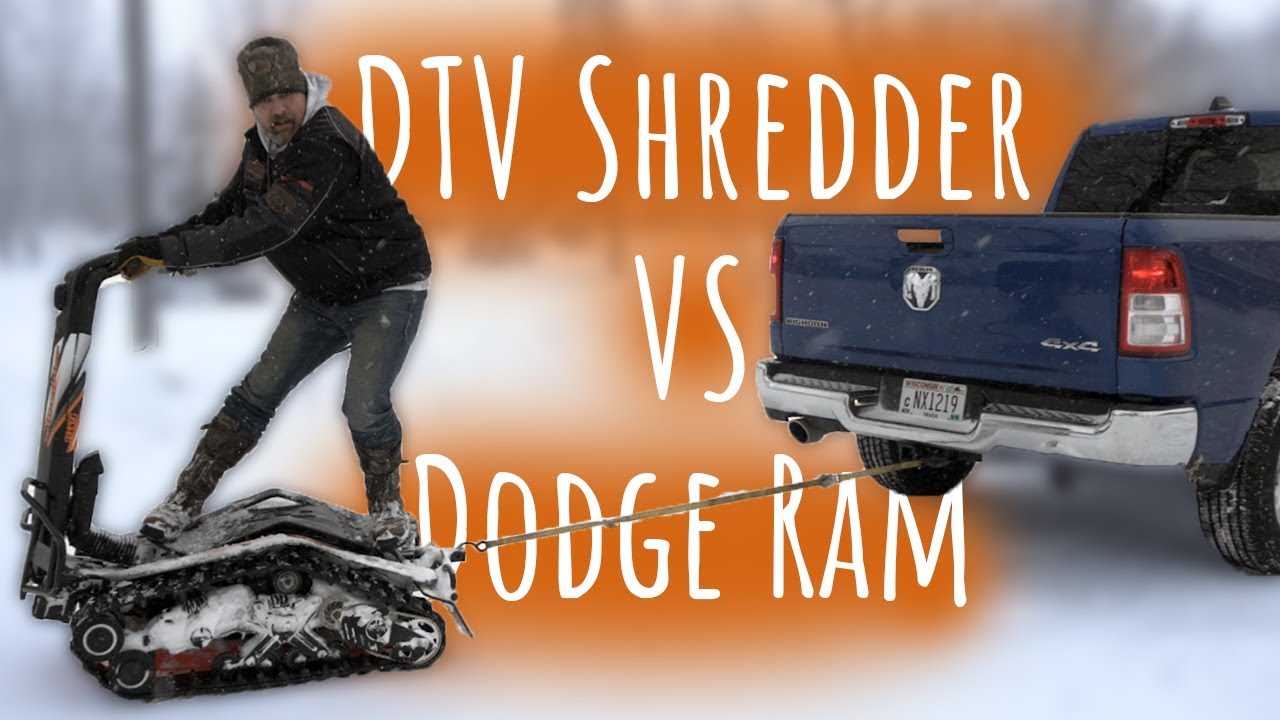 DTV Shredder Handles Snow Like A Boss!!