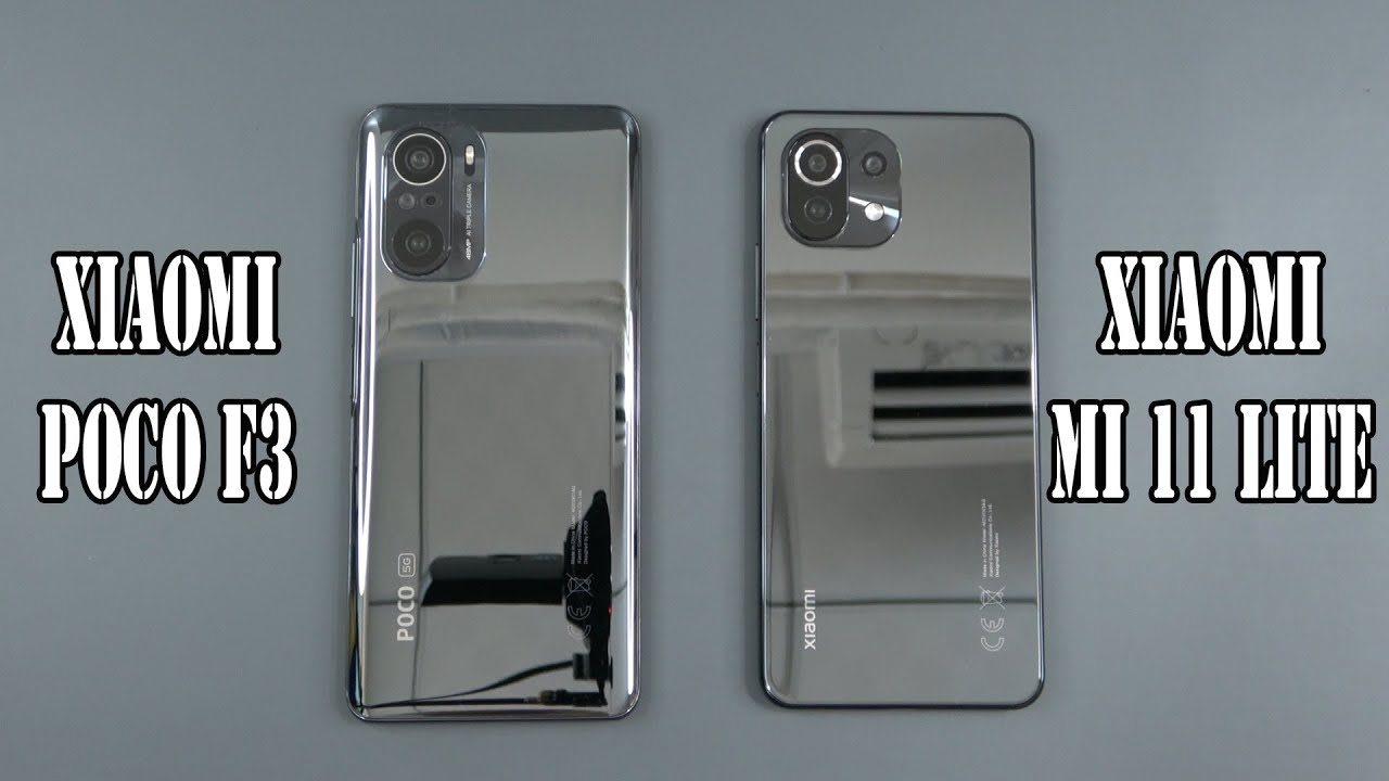Poco F3 vs Mi 11 Lite 4G | SpeedTest and Camera comparison