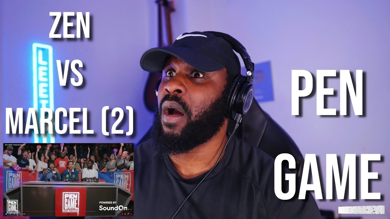 ZEN vs MARCEL (2) | PenGame Rap Battle 2025 [Reaction] | LeeToTheVI