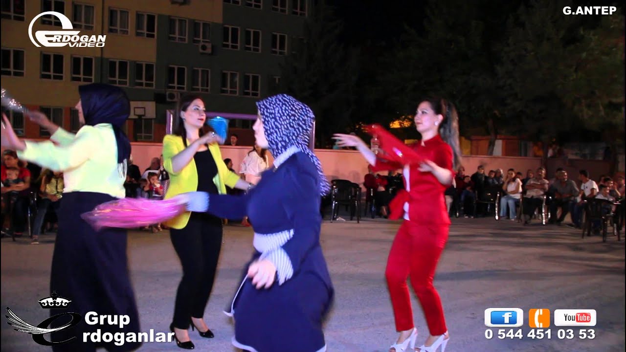 Polis Yücel Şahan'ın Düğün'ü Antep Sallaması - GRUP ERDOĞANLAR G.AnTep 2015
