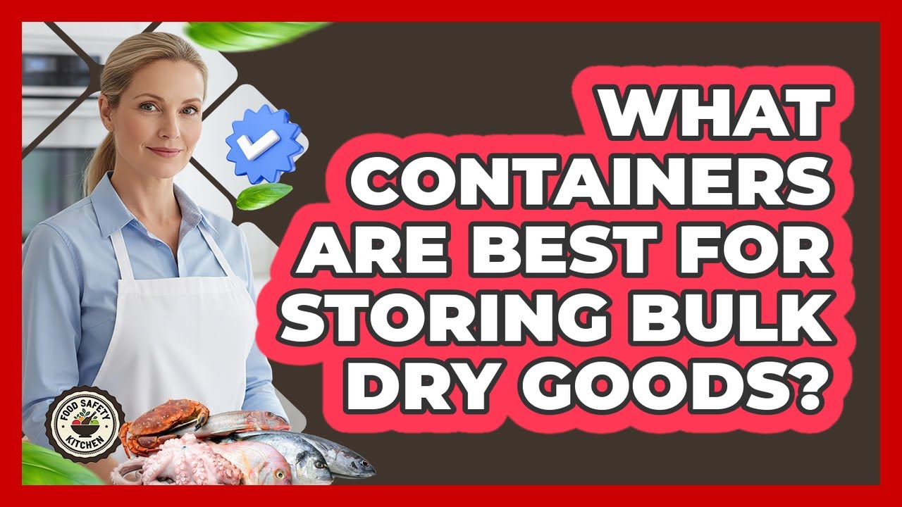 What Containers Are Best For Storing Bulk Dry Goods?