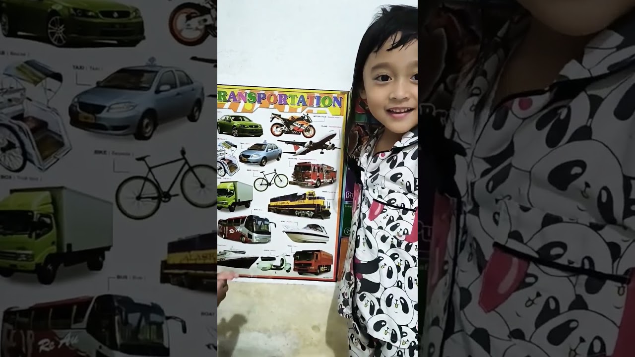 Sebut Nama Transportasi #transport #bermain #bermainsambilbelajar #edukasi #shorts #keynay