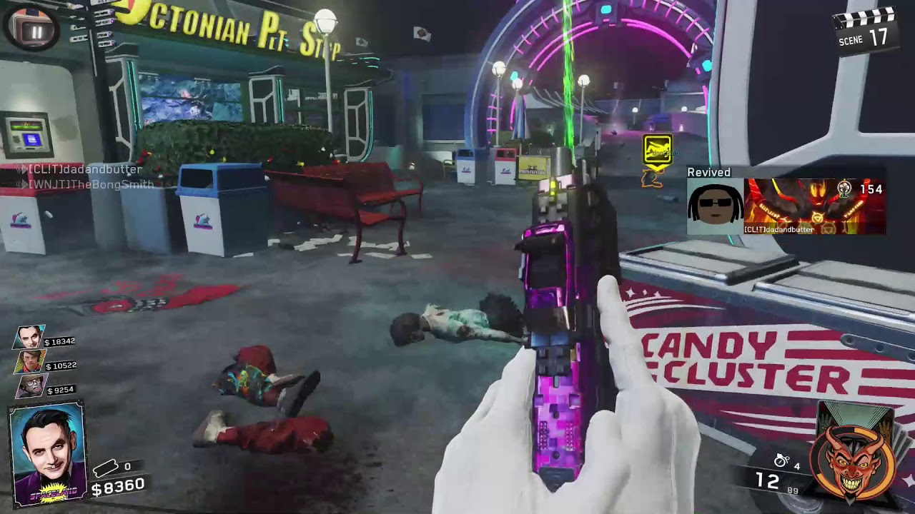 Call Of Duty Infinite Warfare Zombies Playing As Willard Wyler Glitch