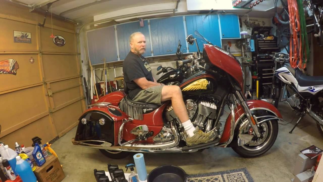 Oil Change Indian Thunderstroke 111