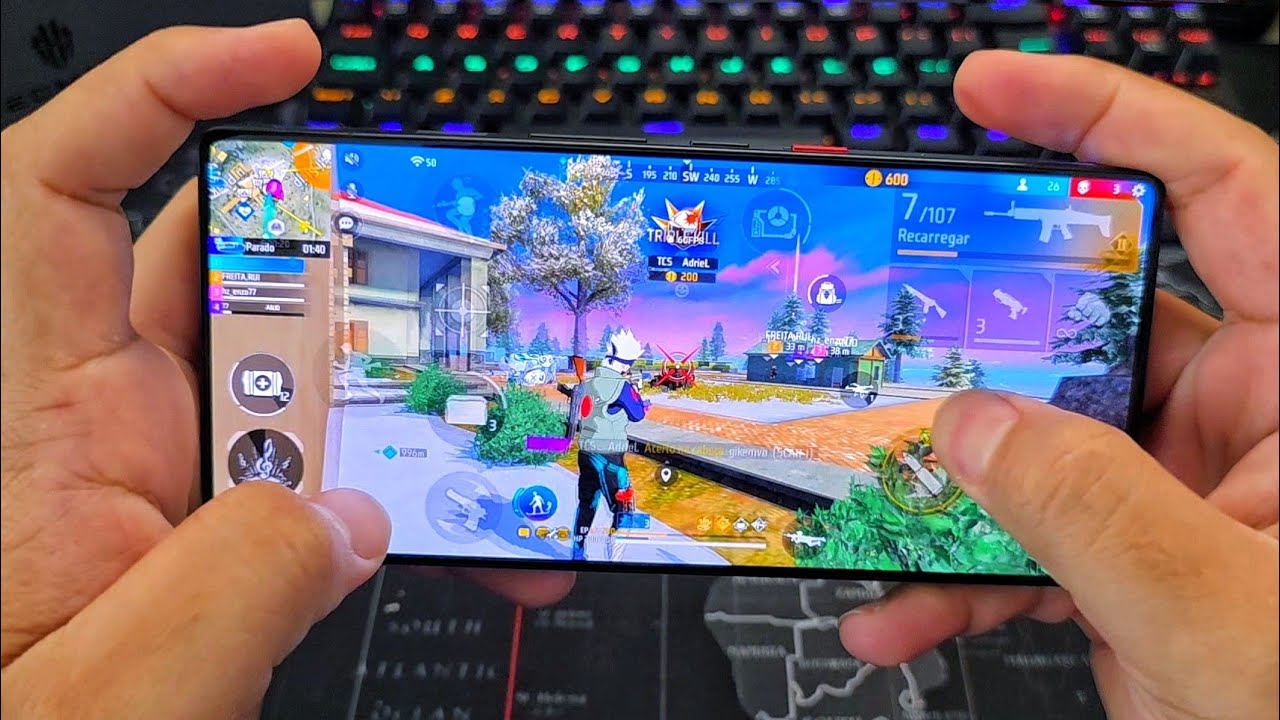 REDMAGIC 11 PRO FREE FIRE GAMEPLAY 