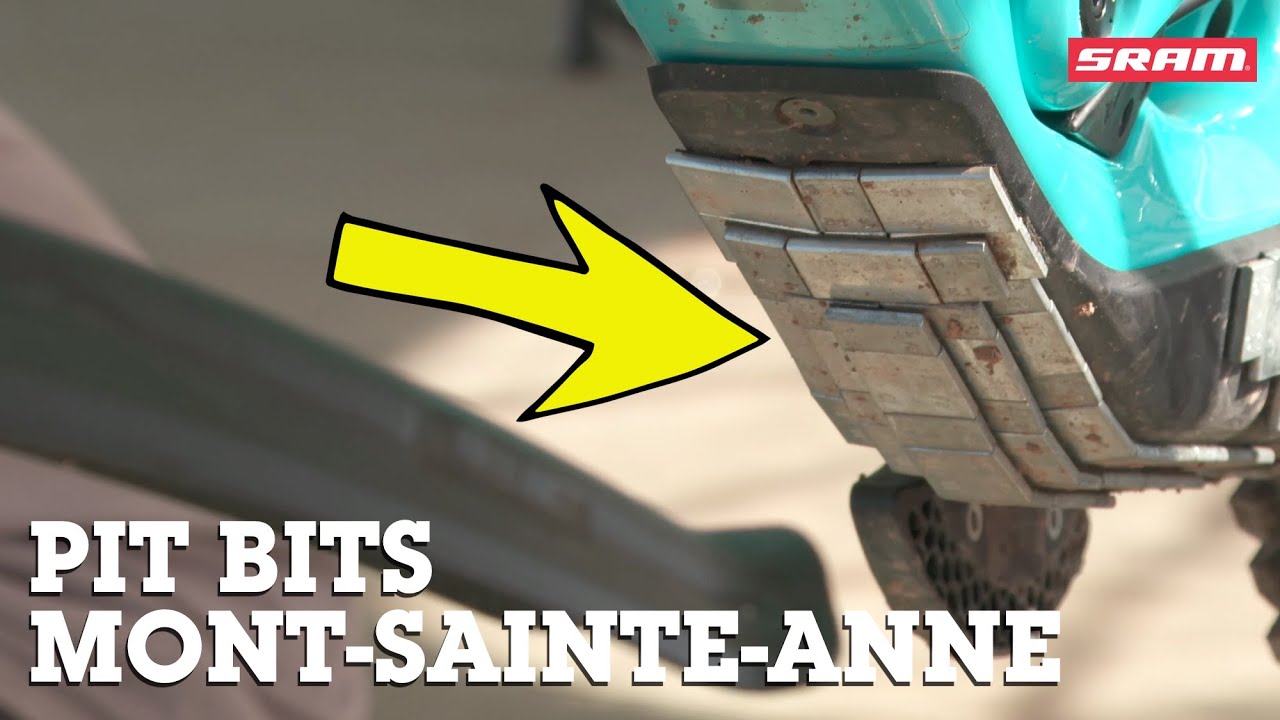 DEMO UNWRAPPED and WEIGHTS on the DH BIKE - PIT BITS Mont-Sainte-Anne