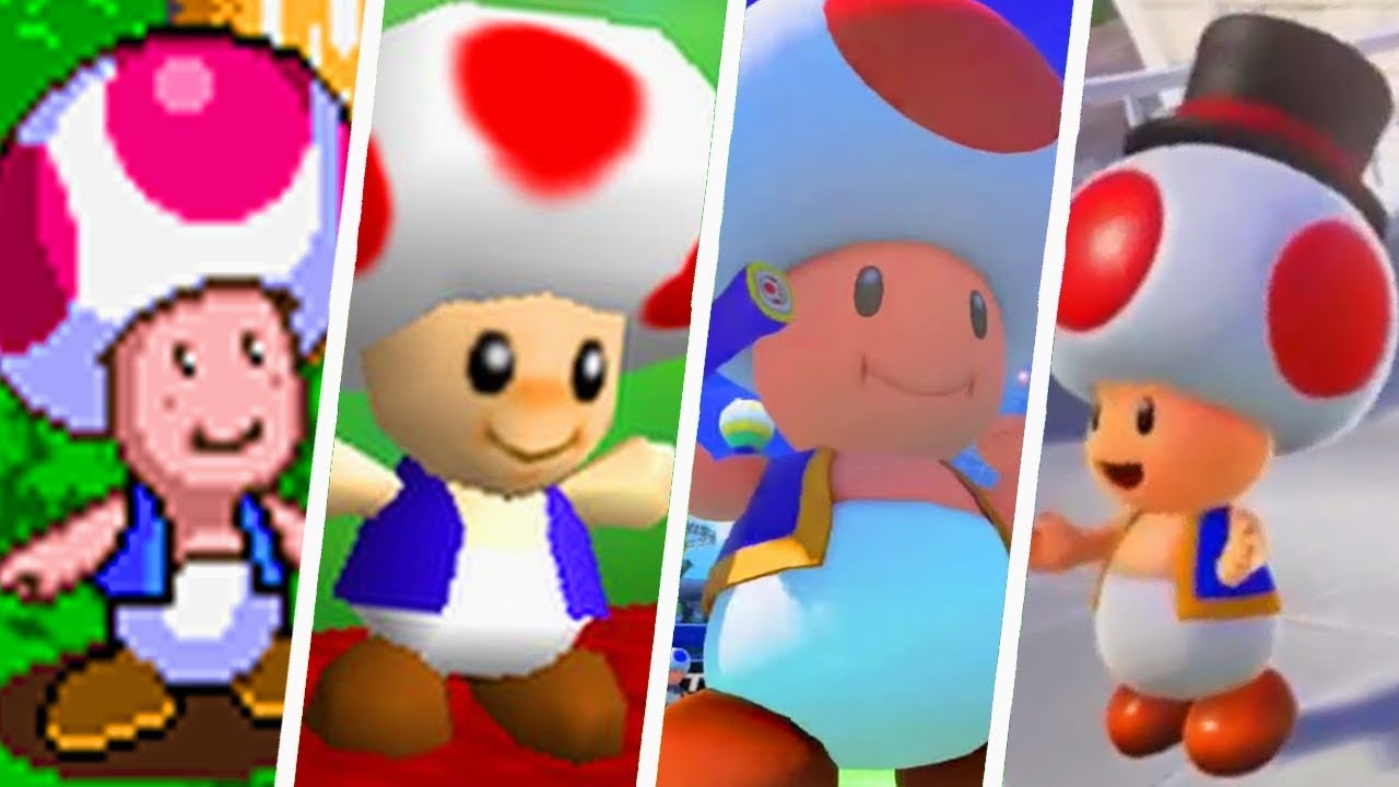 Super Mario Evolution of Toad's Voice (1994 - 2017)
