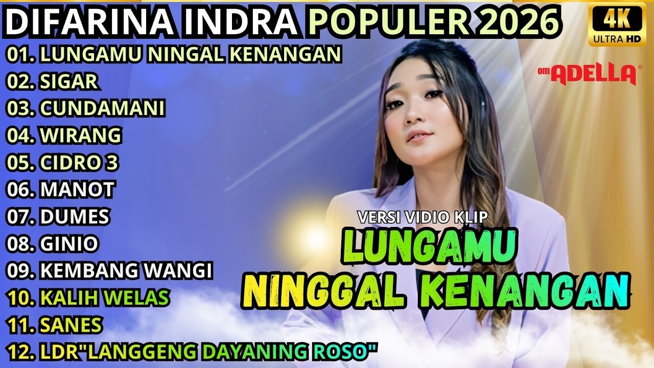 LUNGOMU NINGGAL KENANGAN - SIGAR - CUNDAMANI - WIRANG _ DIFARINA INDRA FULL ALBUM TERPOPULER 2026