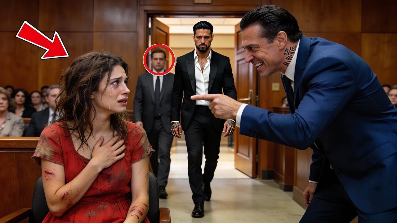 Și-a batjocorit soția că n-are avocat — până a sosit șeful mafiei și a înghețat toată sala !