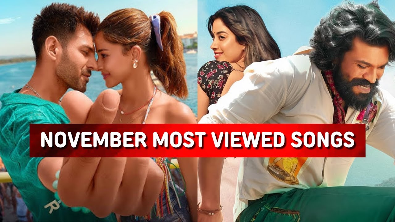 November 2025 Most Viewed Indian Songs | Top 30 Bollywood Hindi Songs Of November 2025