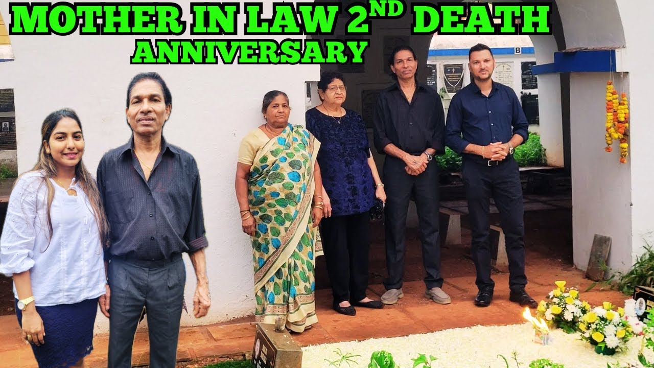 Mother-In-Law 2nd Death Anniversary 🙏 | Konkani Vlog | Spaina And Angelo 
