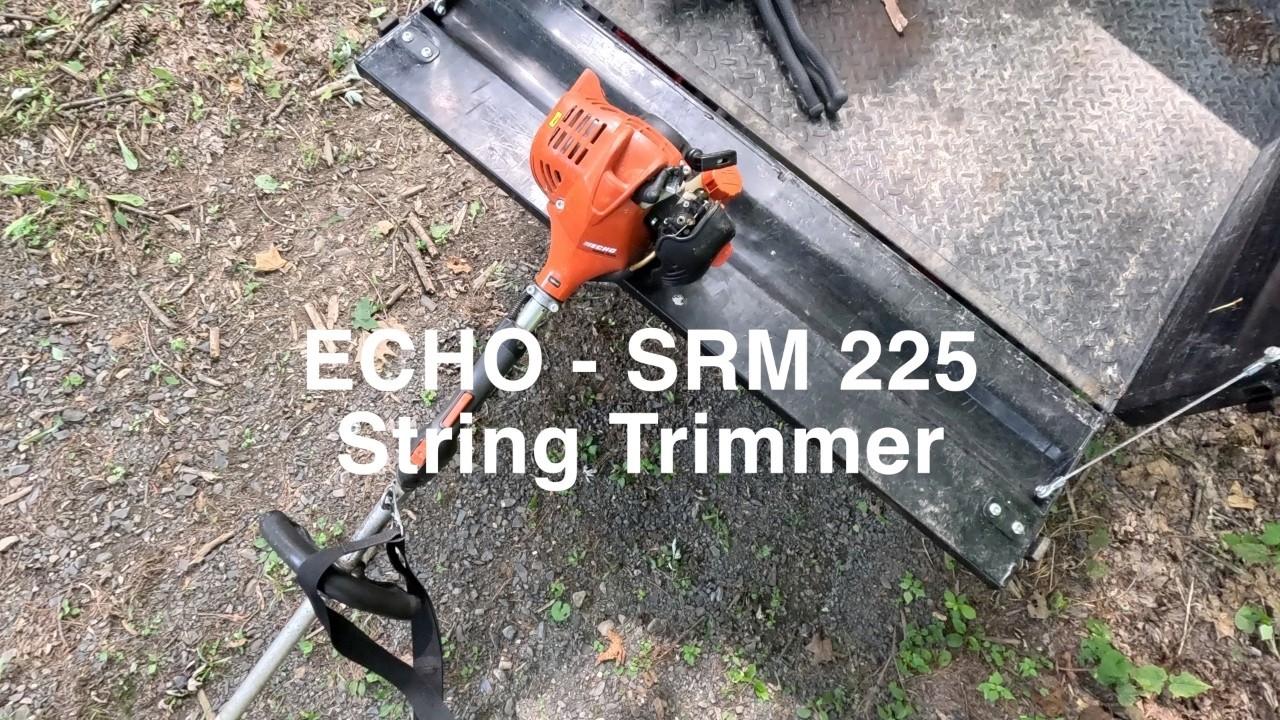ECHO SRM - 225 String Trimmer in Action. Reliable, strong, tough.
