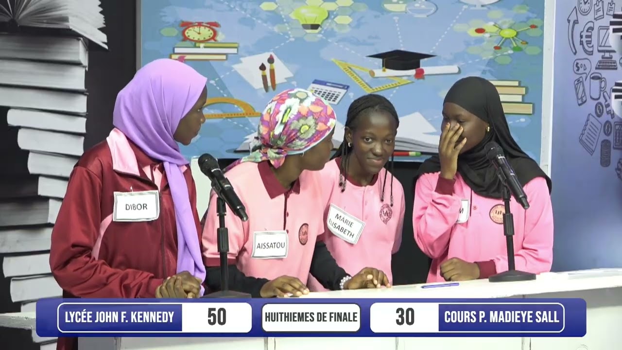 Balade des génies 2025 - Lycée Kennedy VS CP Madiéye SALL - Huitiémes de finale