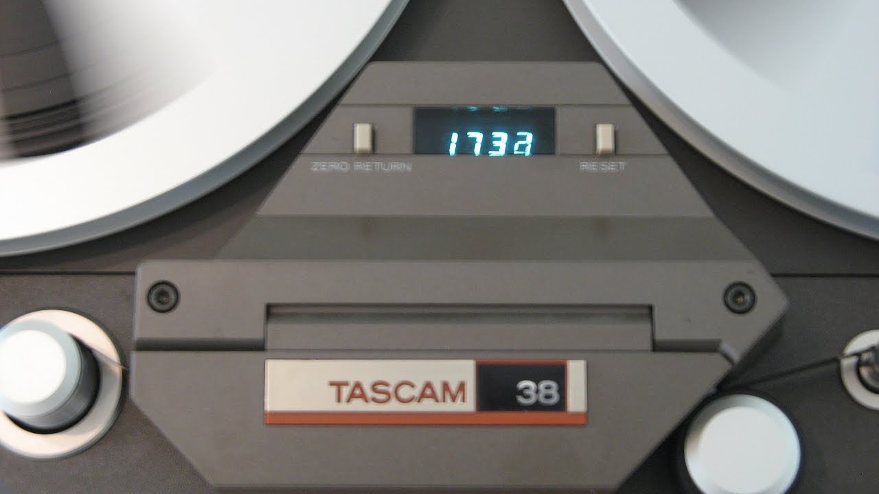 Bandmaschine Tascam Teac 32 34 38 80-38 Antriebsriemen wechseln 8 Spur Taperecorder