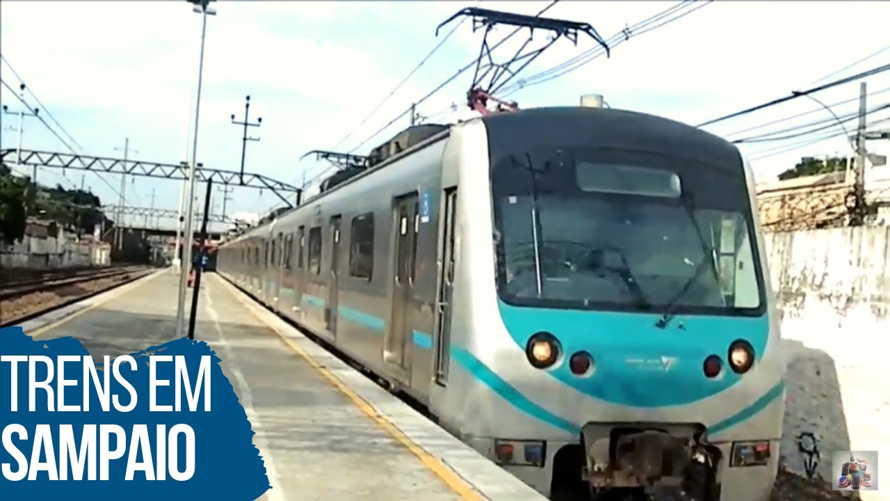 Supervia - Trens em Sampaio
