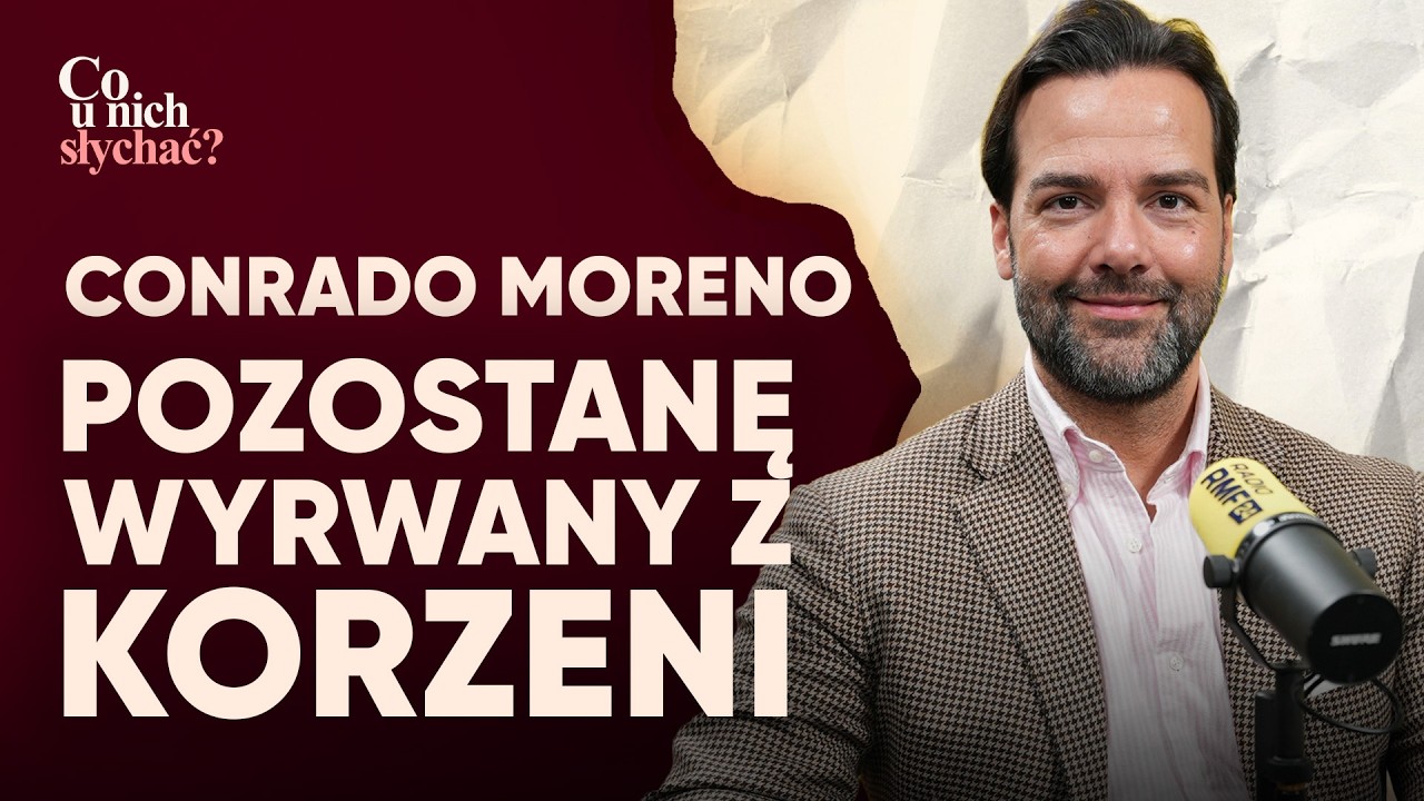 Conrado Moreno: Mój rozum myśli po polsku, ale serce mówi po hiszpańsku