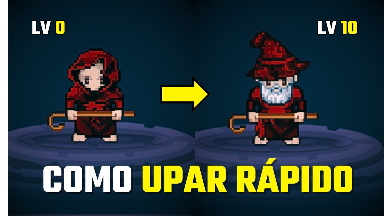 COMO UPAR RÁPIDO - GRIND HERO MMORPG