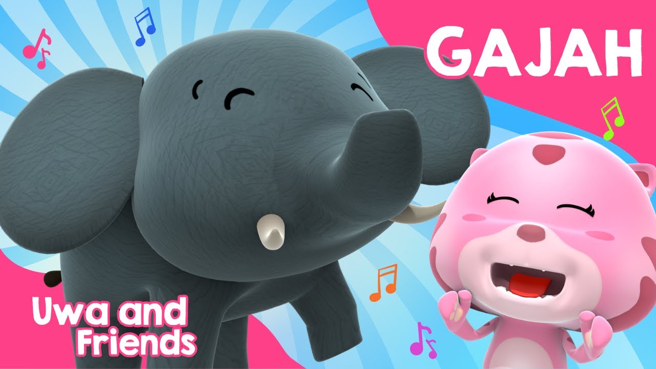 Gajah - Lagu Anak Indonesia - Gajah Megal Megol