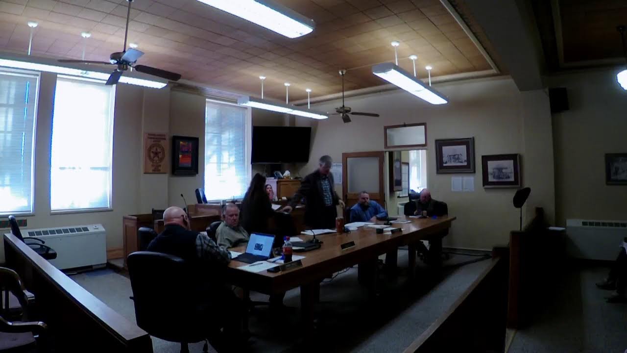 Young County Commissioners Court Live