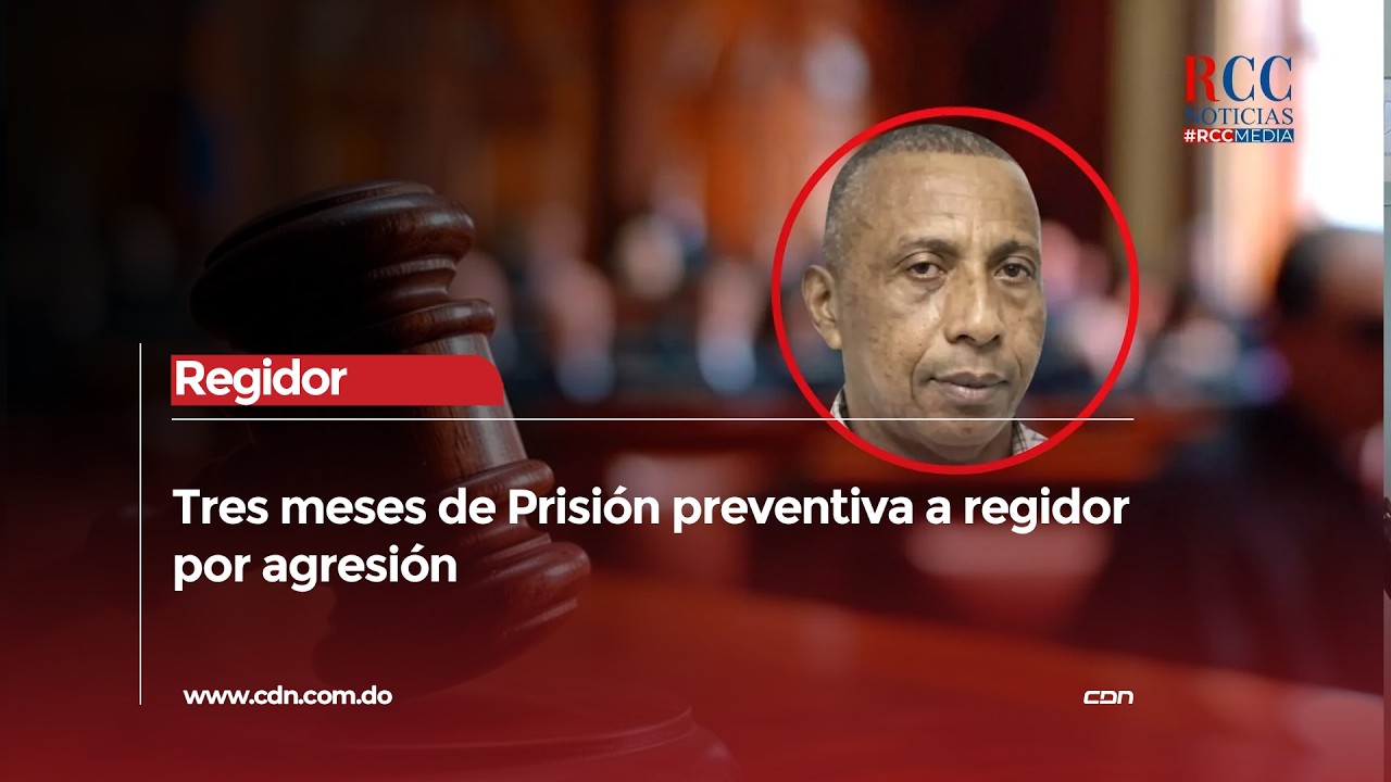Medida de coerción contra regidor del PRM en San Cristóbal