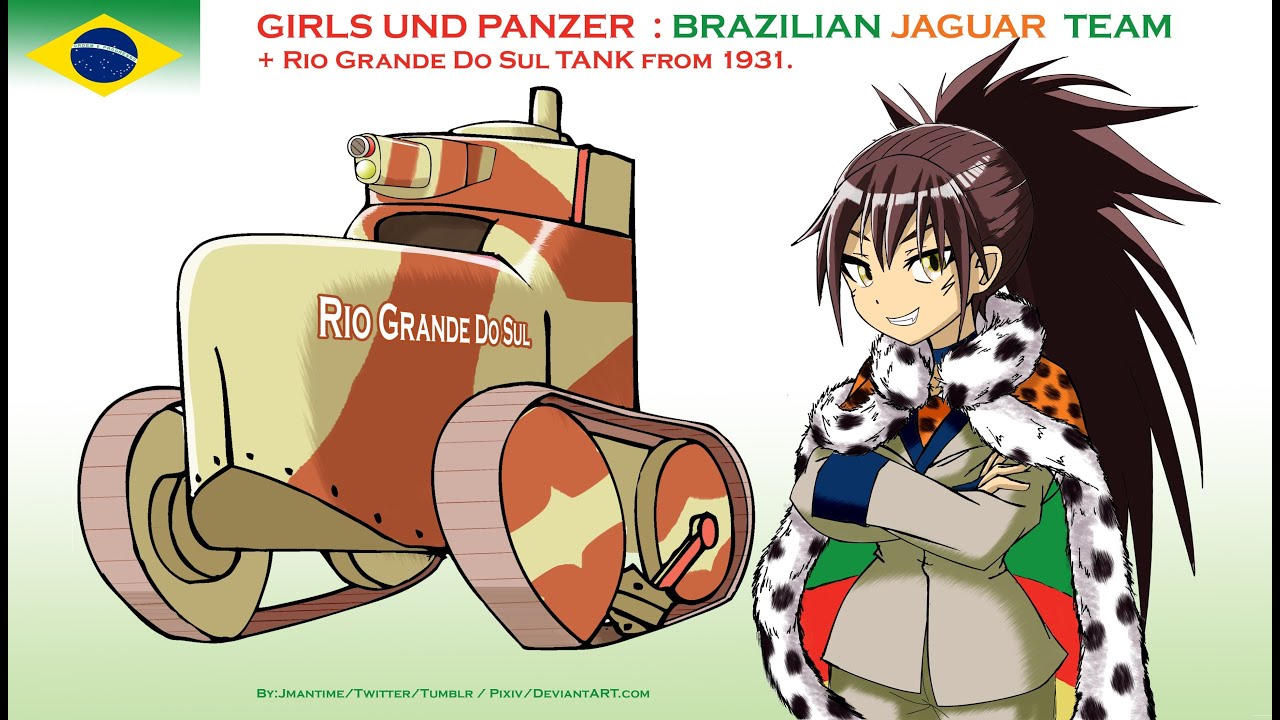 Girls und Panzer: Brazil School Idea