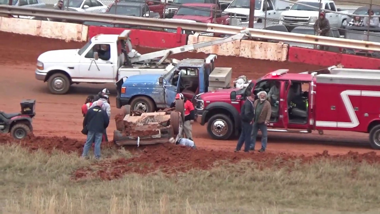 02/08/2020 Winter Freeze X -SCDRA B Main Part 3 & 4- car flipped over