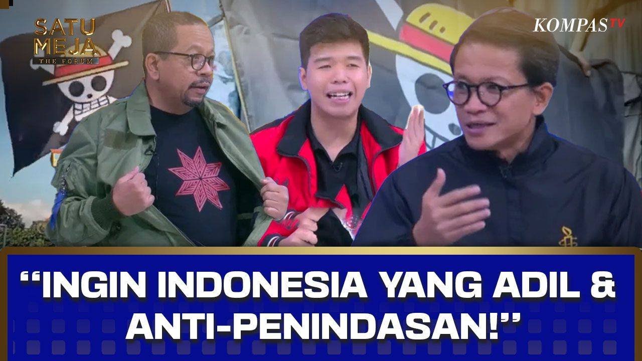 Pengibaran Bendera One Piece, Makar atau Bentuk Ekspresi Anak Muda? | SATU MEJA