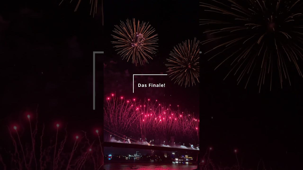 Feuerwerk FINALE Teil2 - Ruhrort Hafenfest #feuerwerk #finale #duisburg
