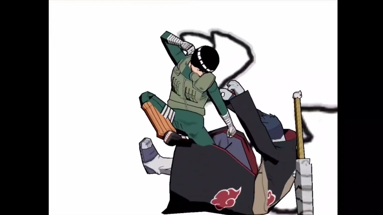 Moveset Rock Lee-Naruto Shippuden: Narutimate Accel 2/Ultimate Ninja 5 PS2