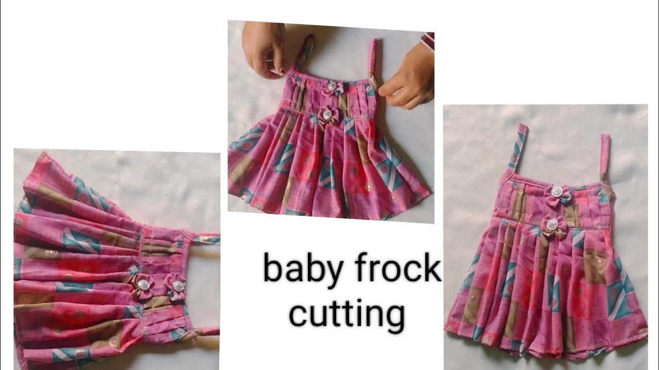 Baby frock ✂️ and stitching video🧵🪡/ summer frock for baby girl/diy frock baby girl/