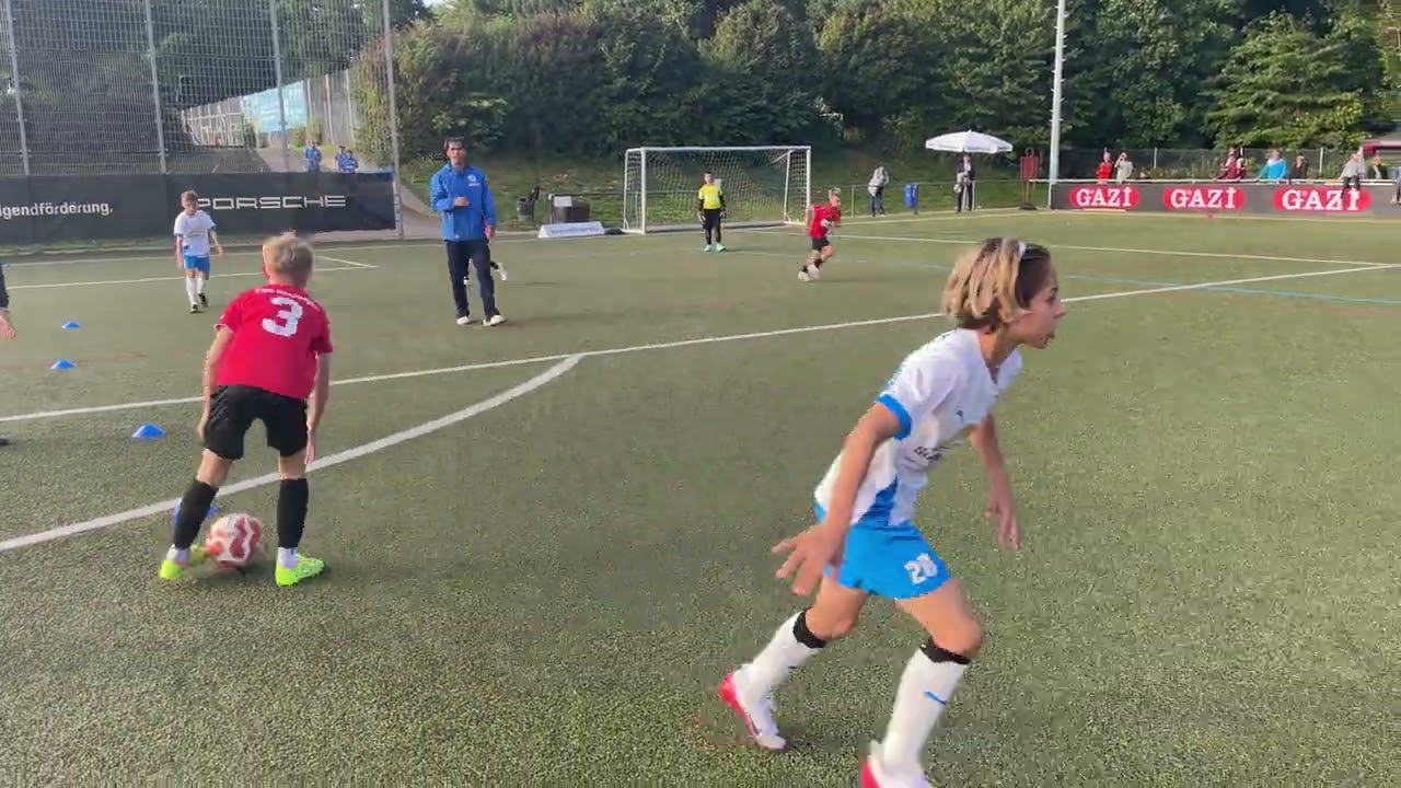 2-Halbfinale-Turnier in Stuttgart Kickers Cup, TSG Balingen U11 vs SV Nurfingen U11 #Football