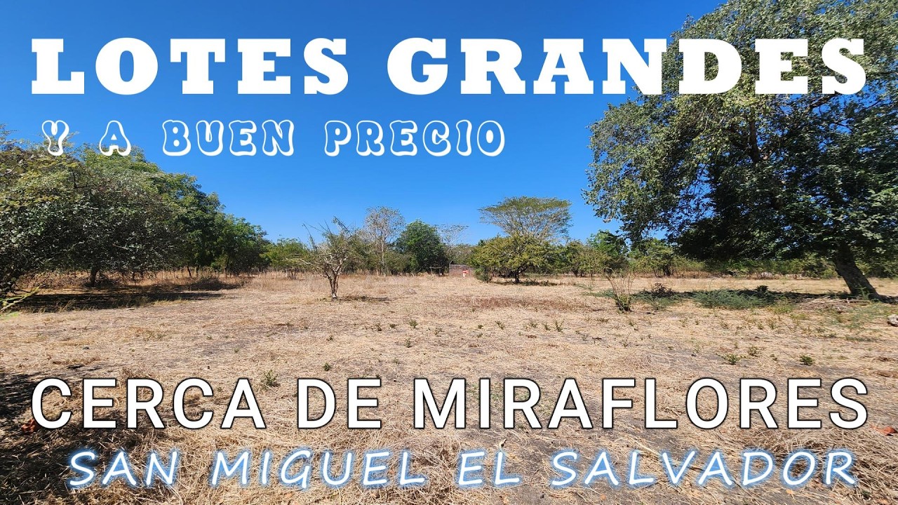 Lotes grandes en venta en San Miguel 