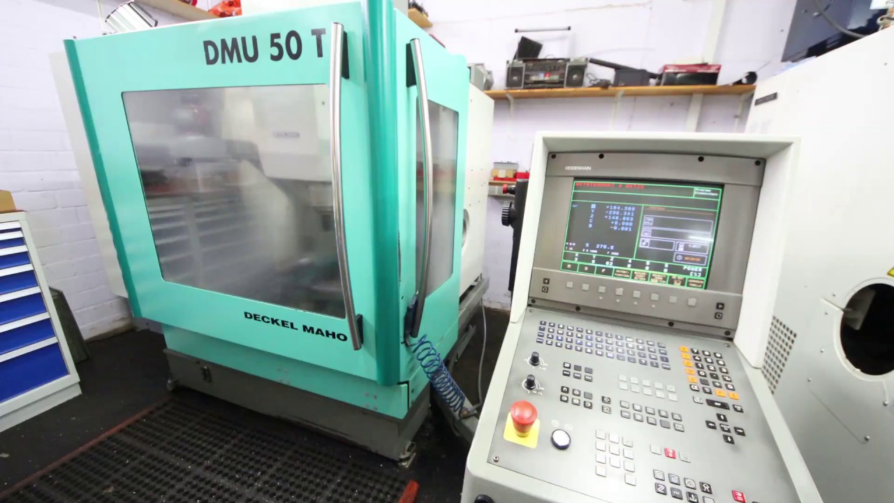 DECKEL MAHO DMU 50 T - Universal machining center - KISTNER Werkzeugmaschinen
