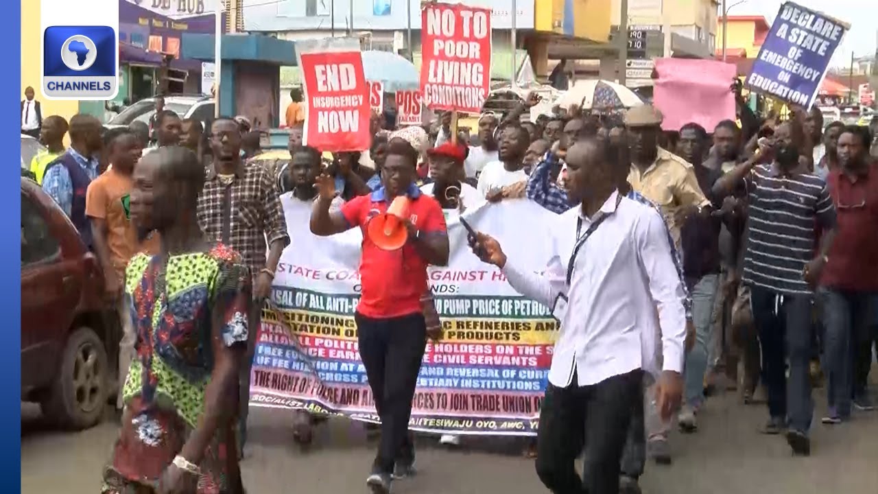 Oyo Residents Join Nationwide Protest