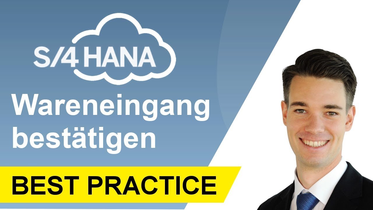 Wareneingang bestätigen (BANF)