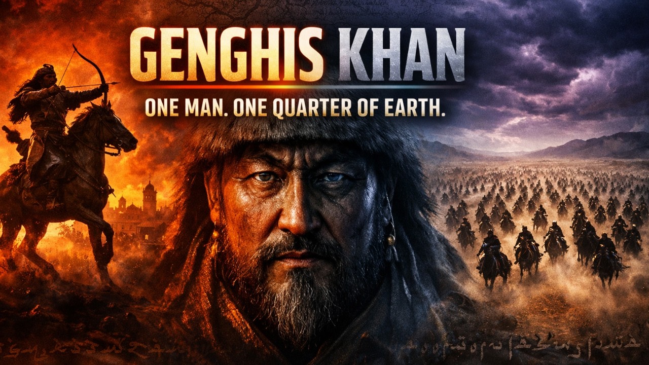 The Mongol Empire: How Genghis Khan Conquered the World | History for Sleep