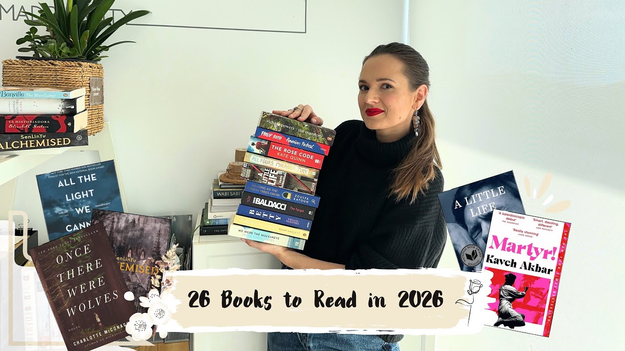 26 Books on My 2026 Physical TBR | Award-Winning Authors & Historical Fiction Picks