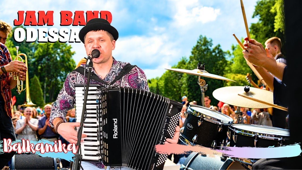Живой концерт в Одессе 🌟 Балканские песни от JAM BAND Odessa