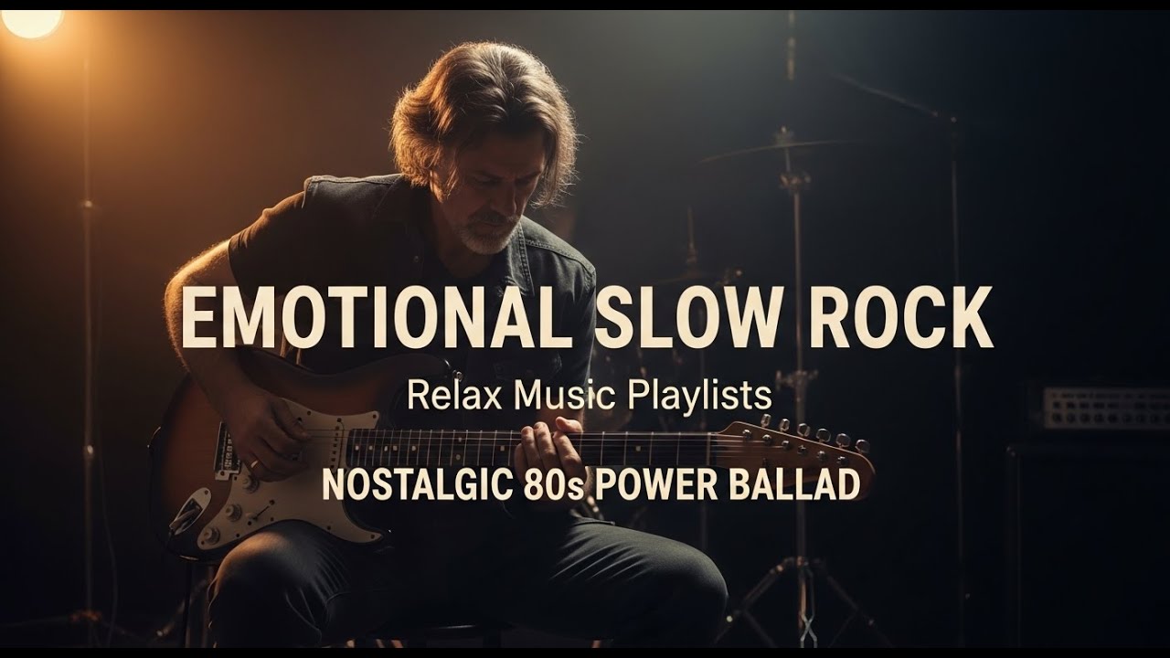 Sad Rock Love Songs for Missing Someone at Night | Emotional Ballads and Soft Mood