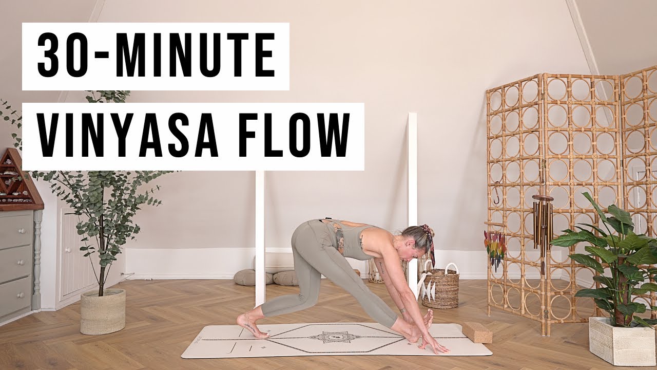 VINYASA YOGA FLOW | Grounding 30-Minute Yoga | CAT MEFFAN