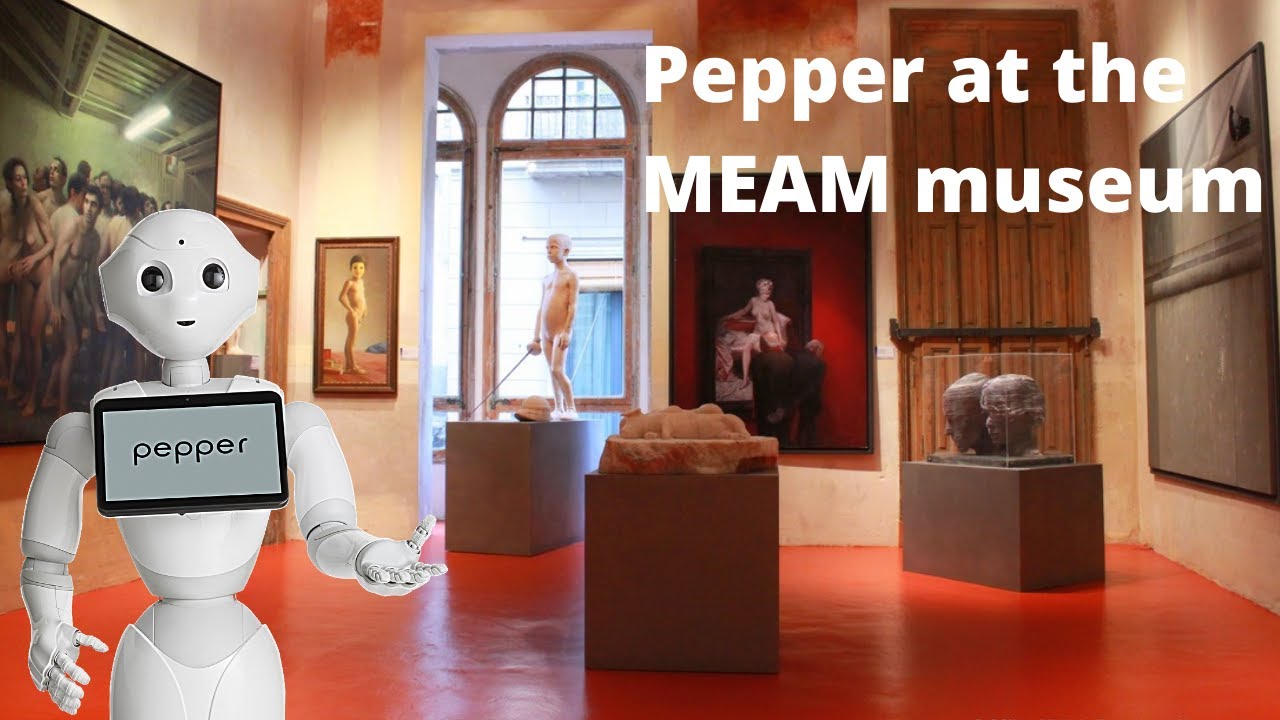 Pepper case study: a robotic guide in Museum of Modern Art, Barcelona - by Yasyt Robotics