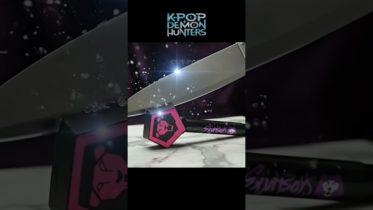 Saja Boys lightstick cutting 😱 