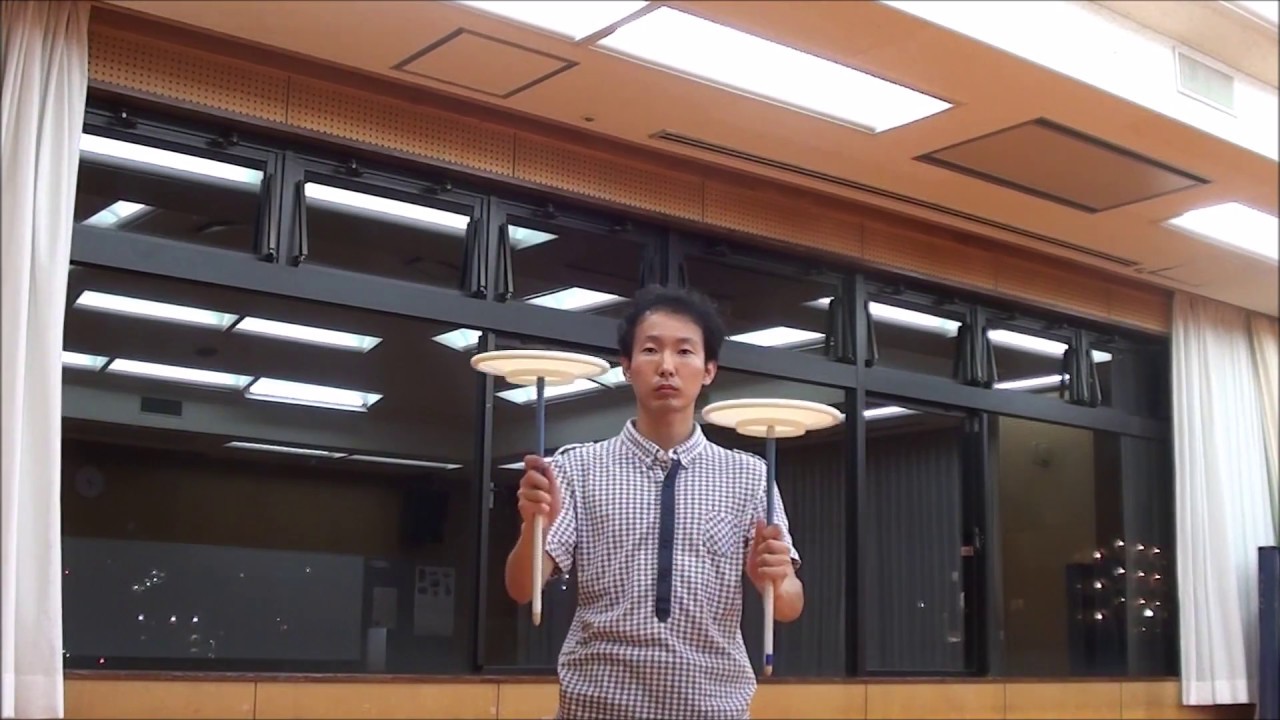 皿2枚編①　皿回し基本技集＆技名一覧 |　Plate Spinning Basic Tricks with 2Plates No.1