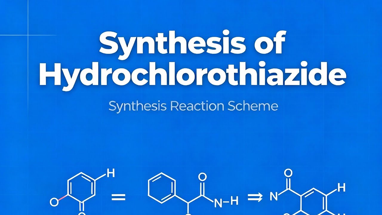 Synthesis of the Hydrochlor Thiazide for GPAT | Easy learn 