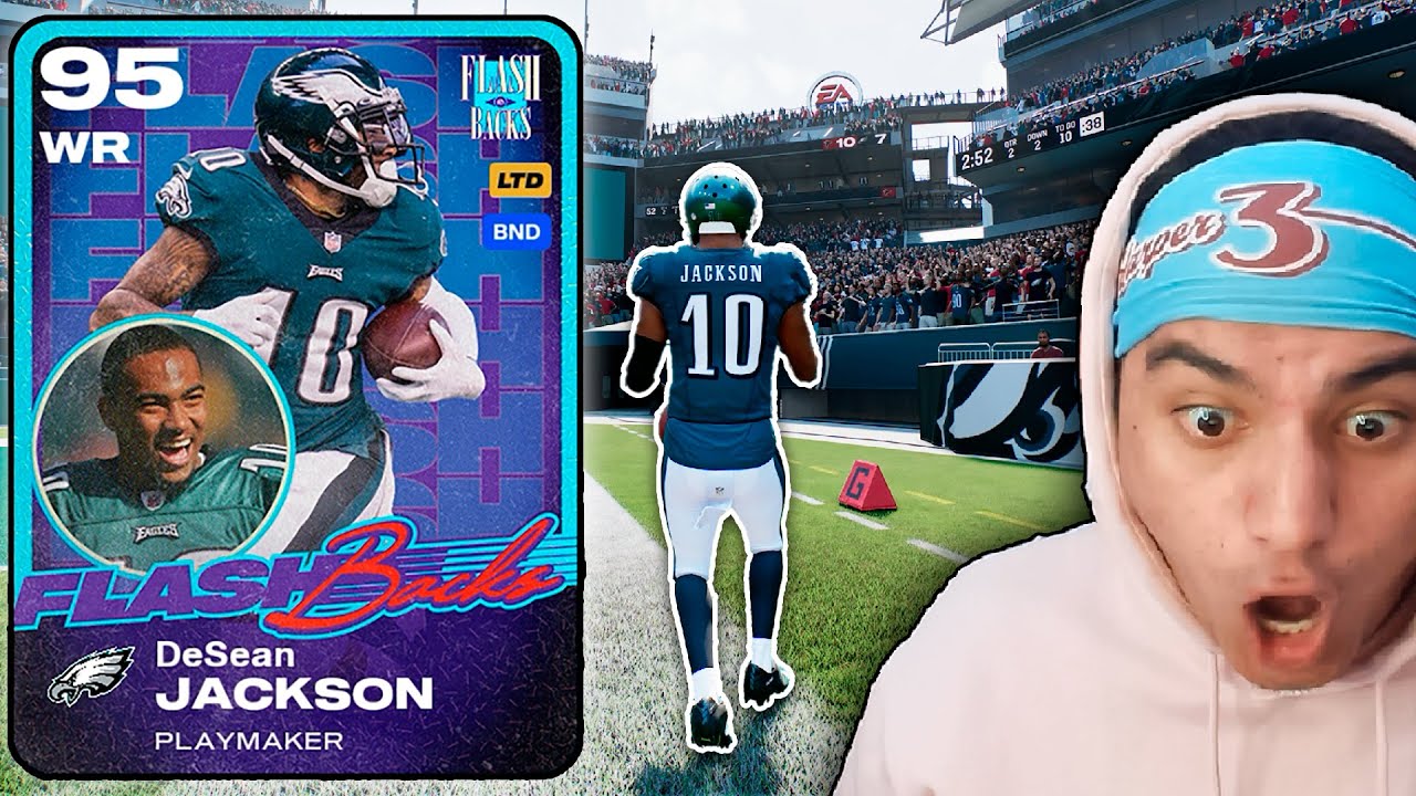 97 SPEED LTD FLASHBACK DESEAN JACKSON ON A 50/50 WASHINGTON TT IS INSANE...