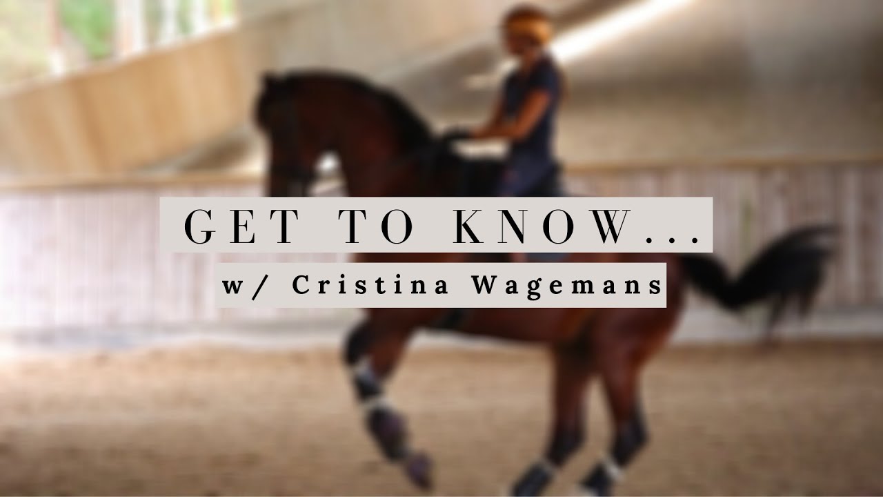Get to know...  w/ Cristina Wagemans