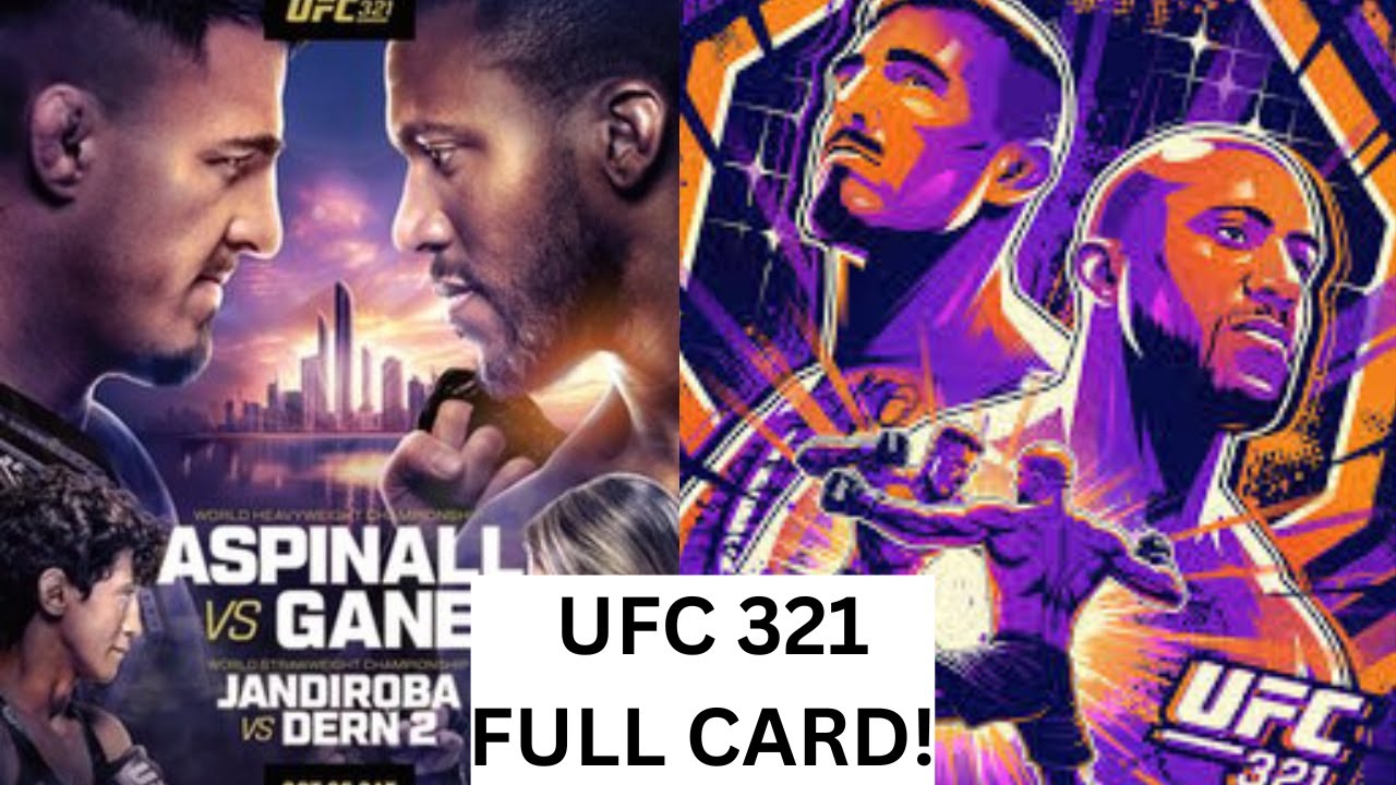 UFC 321: Aspinall VS Gane Fight Companion