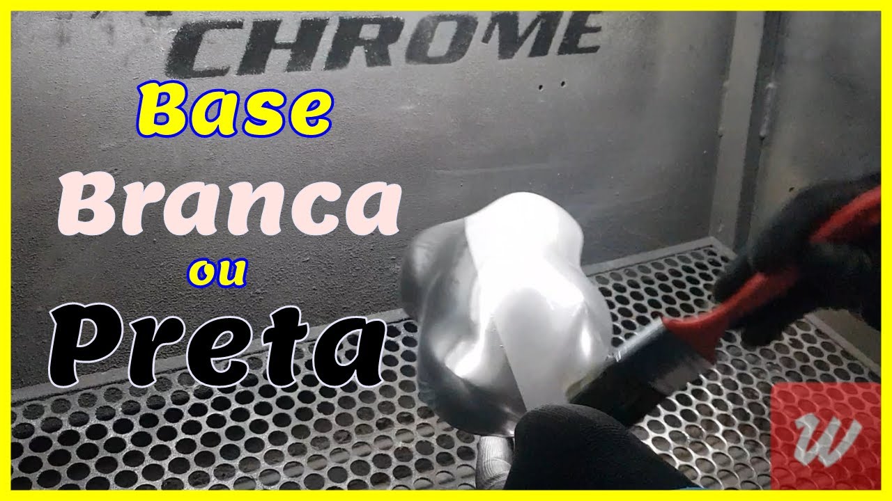 TINTA CROMO - Na Base CLARA ou ESCURA