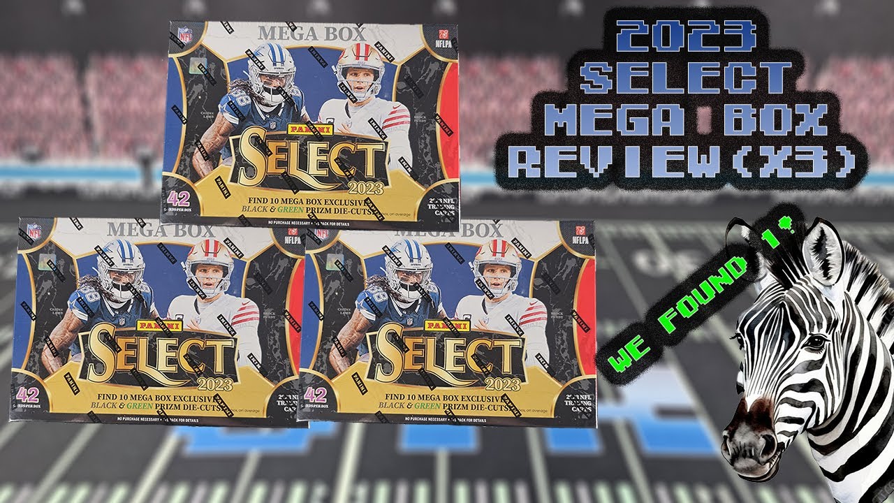 These Did Not Disappoint, this time! 2023 Select Football Mega Box Review (x3)!